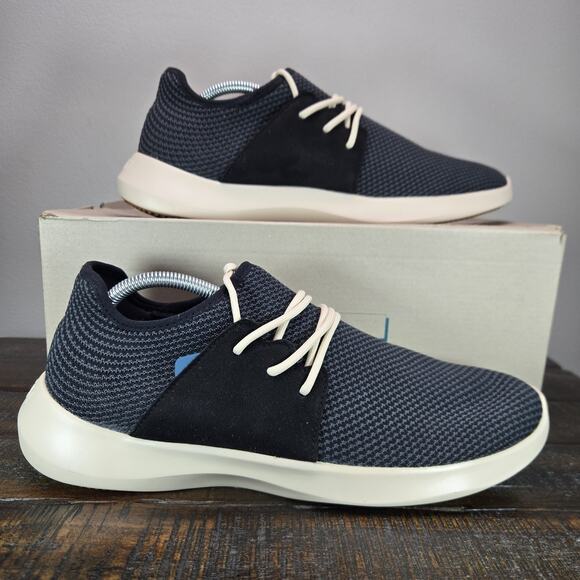 NEW Vessi Everyday Classic Sneaker Mens Size 12 Waterproof Shoes Midnight Black main image 10